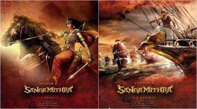 sangamithra, sangamithra first look, cannes 2017, sangamithra at cannes 2017, sangamithra posters