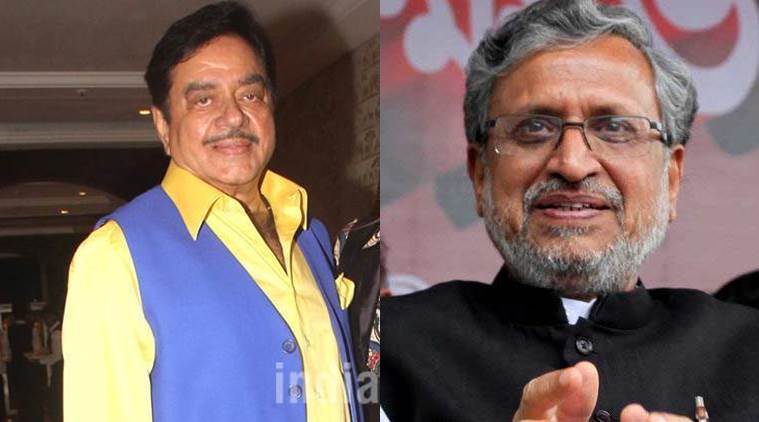 Sushil Modi and Shatrughan Sinha, Sushil Kumar Modi VS Shatrughan Sinha, BJP MP Shatrughan Sinha, Sushil Modi, BJP news, BJP fights news, BJP latest news, India news, National news, latest news