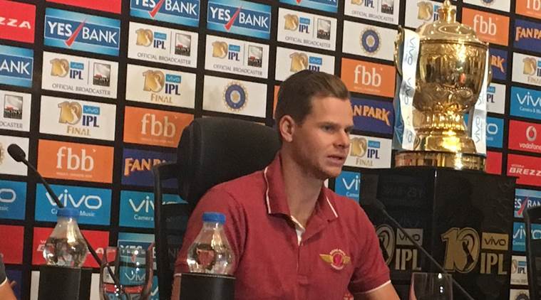 IPL final, IPL final news, IPL final updates, Rising Pune Supergiant vs Mumbai Indians, MI vs RPS, Steve Smith, Smith RPS, sports news, sports, cricket news, Cricket, Indian Express