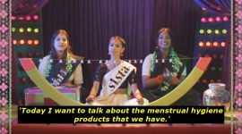 sofia ashraf, world menstrual hygiene day, sofia ashraf latest video, sofia ashraf on menstrual hygiene, sofia ashraf menstrual hygiene latest video viral, indian express, indian express news