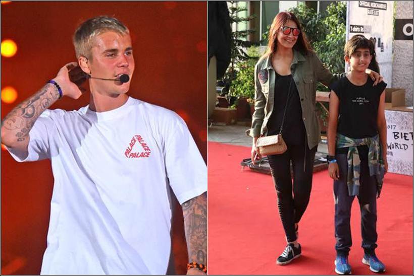 justin bieber concert india, sonali bendre tweet, sonali bendre justin bieber, sonali bendre image