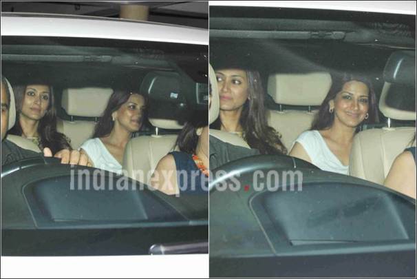 Hrithik Roshan, Sussane Khan dine together at Sanjay Dutt’s bash ...