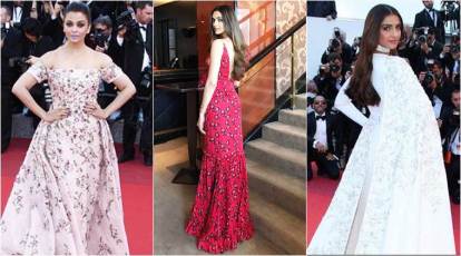 Sonam Kapoor walks Cannes red carpet