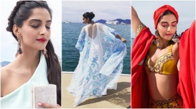 sonam kapoor, sonam kapoor at cannes, cannes 2017, cannes sonam kapoor, cannes 2017 sonam kapoor, sonam kapoor cannes 2017, cannes pics, sonam kapoor pics, sonam kapoor cannes pics, sonam kapoor cannes look, cannes news, sonam kapoor news, sonam kapoor latets pics, bollywood updates, entertainment news, indian express
