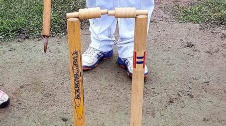 rare dismissal, Jatinder Singh, Jatinder Singh dismissal, Moonee Valley, Mid Year Cricket Association, cricket, sports news, Indian Express