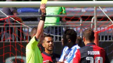 Sulley Muntari, Muntari, Pescara, Cagliari, Serie A, racist chants, racism, racism in football, football stories, sports stories, Serie A, Indian Express