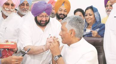 Sunil Kumar Jakhar, jhakar, congress, congress chief, jhakar congress, amarinder singh, indian express news, india news