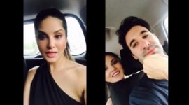 sunny leone, sunny leone daniel weber, sunny leone accident, sunny leone plane crash, sunny leone video, sunny leone twitter video