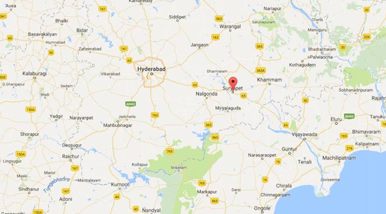 Hyderabad To Suryapet Route Map Telangana: Three Dead, Including Bridegroom, After Mini-Van Carrying  Marriage Party Collides With Truck | Cities News,The Indian Express