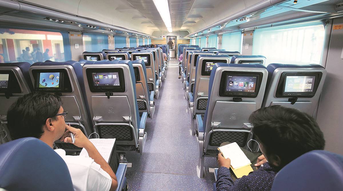 Tejas train, suresh prabhu, tejas mumbai goa, mumbai goa train, indian express news, india news