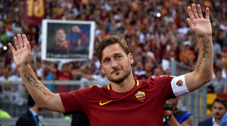 Francesco Totti ends playing career, appointed Roma director | Sports News,The Indian Express