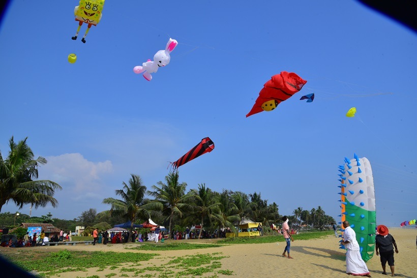 Bekal kite festival When crouching tiger soared above Pallikkare