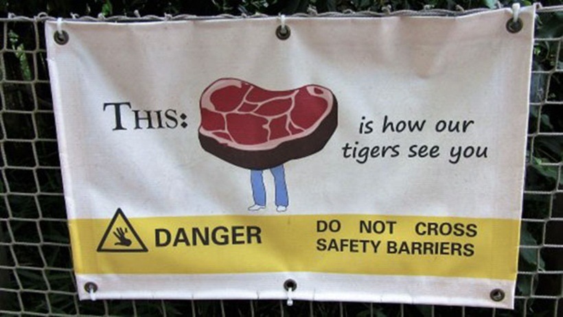 funny signs, zoo, zoo signs, funny signboards, funny zoo signboards, zoo hilarious signs, hilarious signboards, sarcastic signboards, viral news, indian express, trending news, funny news