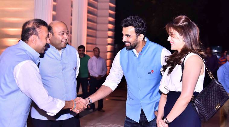 delhi daredevils, zaheer khan, zaheer khan delhi daredevils, zaheer khan wife, zaheer khan fiance, zaheer sagarika, ipl 10, cricket news, cricket, sports news, indian express