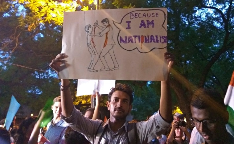 not in my name delhi, protest, placards