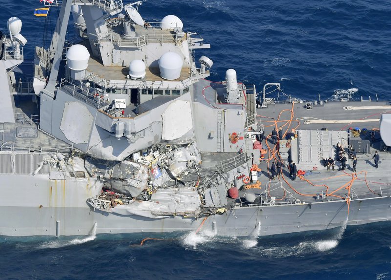 US navy ship collision news, US NAVY ship collides with merchants, US sailors missing, Missing US sailors, US ship collides with vessel, US news, World news, International news, World news 