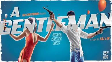 sidharth malhotra, jacqueline fernandez, a gentleman, a gentleman first look, sidharth jacqueline film,