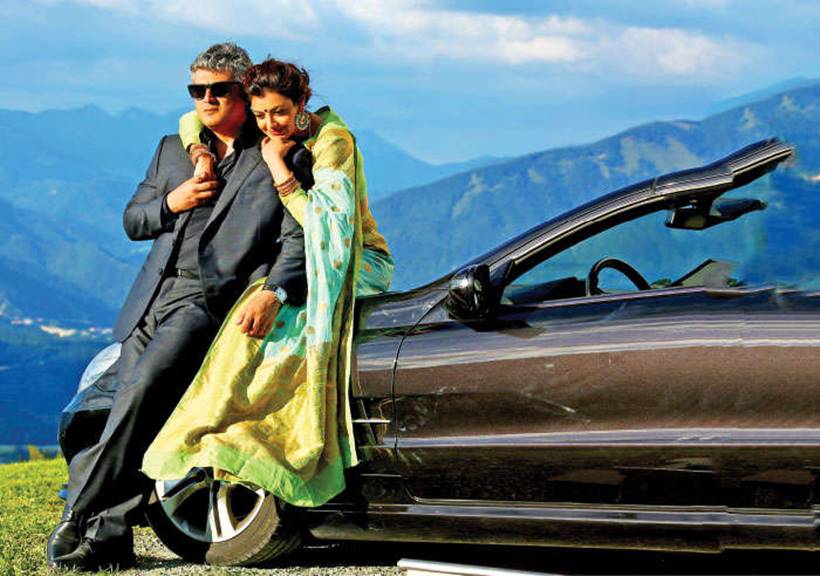 Vivegam, Ajith, Kajal Aggarwal, vivegam Kajal Aggarwal first look, vivegam movie stills, ajith new stills vivegam,