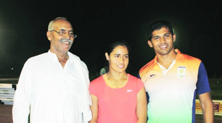 anu rani javelin throw, athletics, federation cup, sports news, indian express