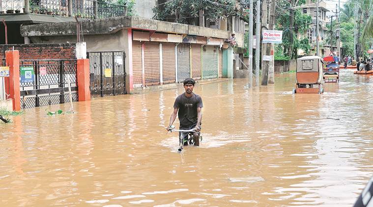 ‘mission Flood Free Guwahati A Tough Ask India News The Indian Express 3822