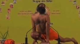 international yoga day, baba ramdev, ramdev doing yoga, famous ramdev baba videos, indian express, indian express news