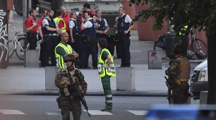 brussels central station, explosion, belgian troops. paris attacks, islamic state, brussel on alert