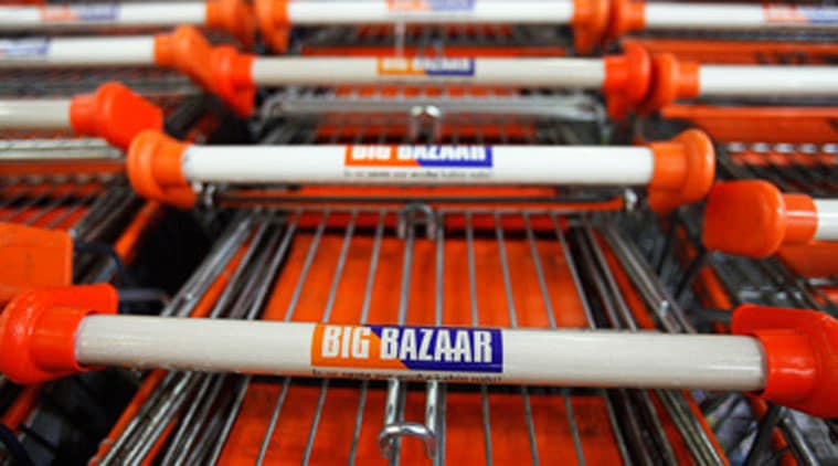 big bazaar, pantaloons, shoppers stop, carry bags, cases against retailer, big retailers, indian express