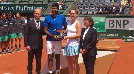 rohan bopanna, french open, french open mixed doubles, india tennis, tennis news, sports news, indian express
