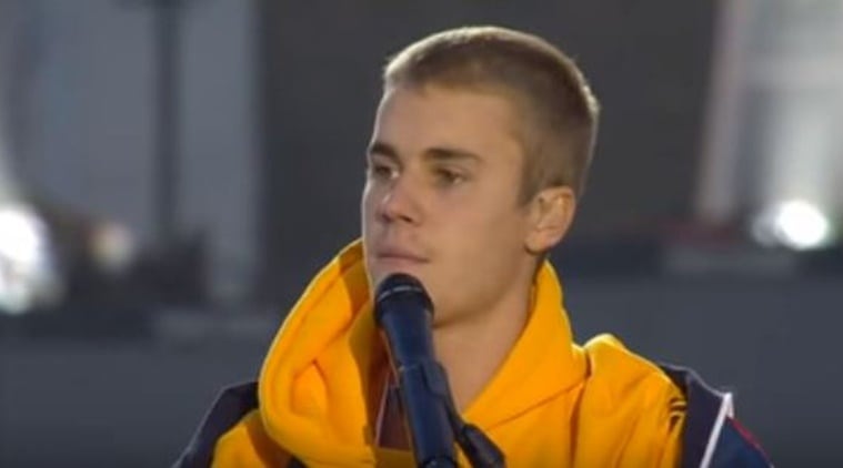 Justin Bieber cries during Manchester benefit performance | Music News ...