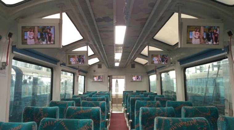 Kashmir, kashmir trains, Indian railways, Vistadome trains, Vistadome trains kashmir, Suresh Prabhu,