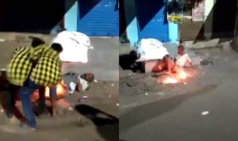 Chennai Drunken Miscreants Attack Homeless Man Set His Private Parts On Fire India News 0659