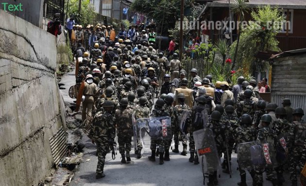 darjeeling, gorkhaland, india news, indian express news