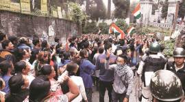 Gorkhaland, Gorkha Janmukti Morcha, GJM, GJM women members, darjeeling, darjeeling violence, india news, indian express