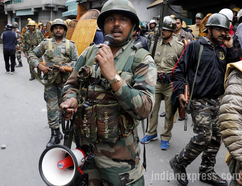 Darjeeling violence, Darjeeling agitation, Darjeeling Gorkhaland demand, GJM, Gorkhaland, GJM supporters versus police, Bimal Gurung