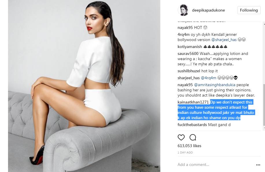 917px x 595px - Deepika Padukone slammed for sharing a hot photo on social media, she  replied by posting another one | Entertainment News,The Indian Express