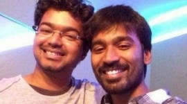 dhanush, vijay, vijay birthday, dhanush on vijay birthday, dhanush wishes vijay birth day pics,