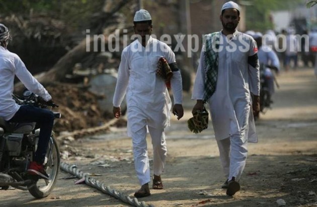 Eid, Eid 2017, India Eid Celebration, Eid Celebration, Eid-Al-Ftr, Eid Celebration, India Celebrates Eid, India Eid-Al-Ftr, Kashmir Eid, Haryana Eid, India News, Indian Express, Indian Express News
