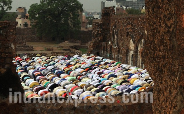 Eid, Eid 2017, India Eid Celebration, Eid Celebration, Eid-Al-Ftr, Eid Celebration, India Celebrates Eid, India Eid-Al-Ftr, Kashmir Eid, Haryana Eid, India News, Indian Express, Indian Express News