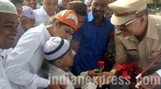Eid, Eid 2017, India Eid Celebration, Eid Celebration, Eid-Al-Ftr, Eid Celebration, India Celebrates Eid, India Eid-Al-Ftr, Kashmir Eid, Haryana Eid, India News, Indian Express, Indian Express News