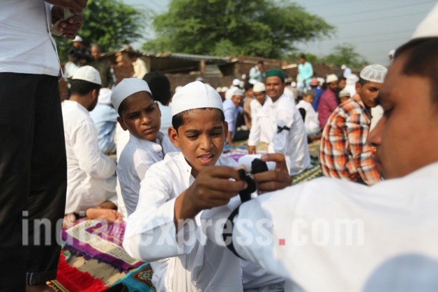 Eid, Eid 2017, India Eid Celebration, Eid Celebration, Eid-Al-Ftr, Eid Celebration, India Celebrates Eid, India Eid-Al-Ftr, Kashmir Eid, Haryana Eid, India News, Indian Express, Indian Express News