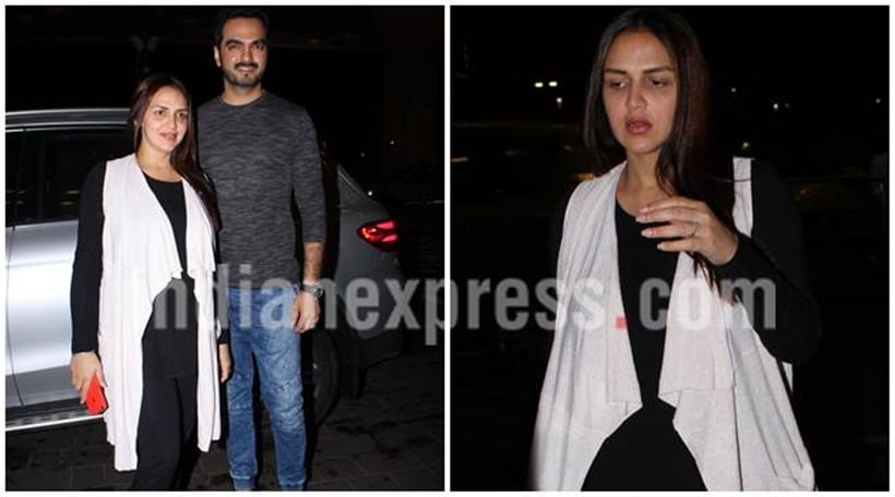 Esha Deol, Esha Deol latest photos, Esha Deol babymoon, Esha Deol baby bump, Esha Deol news, Bharat Takthani