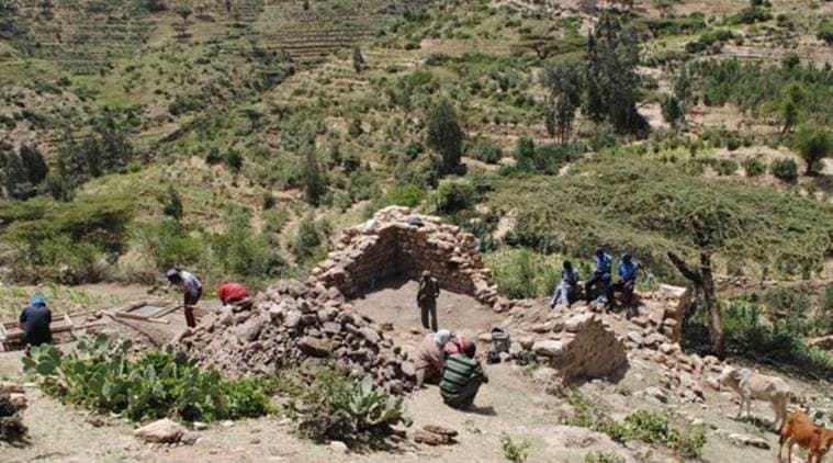 ethiopia, ethiopia archaeological site, harlaa dig, ancient city discovered ethiopia, addis adaba, africa ancient city discovery, world news, mythical city of giants, indian express