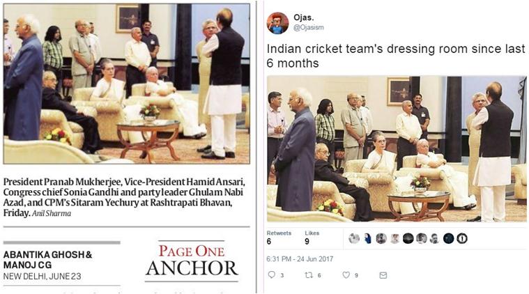 pranab mukherjee, president iftar party, congress party, president iftar party no bjp leaders, anil sharma express photo, oppostion presidential candidate, presidential election, inda news, viral news, latest news, Indian express