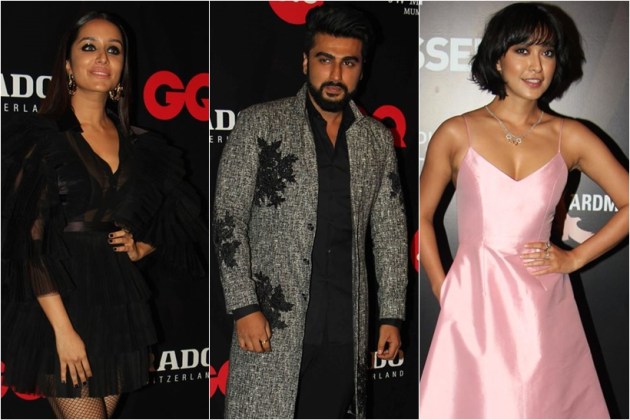 Shraddha Kapoor, Sayani Gupta, Arjun Kapoor, varun dhawan, GQ Best Dressed 2017 red carpet, celeb style, bollywood fashion, indian express, indian express news