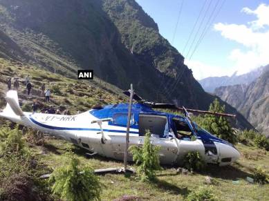 Badrinath helicopter crash, badrinath plane crash, badrinath chopper crash, uttarakhand chopper crash, india news