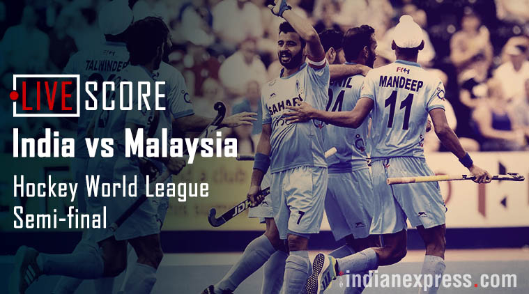 India Vs Malaysia Hockey World League Semi Final India Lose 2 3 Malaysia Sports News The Indian Express