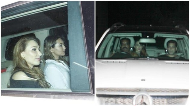 tubelight, tubelight screening, yash raj studio, iulia vantur, salman khan, sonakshi sinha, sohail khan, iulia salman