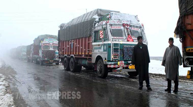 Srinagar-Jammu National Highway, Srinagar National Highway, Jammu National Highway, Srinagar-Jammu National Highway Widening Work, Widening Work Srinagar National Highway, Widening Work Jammu National Highway, India News, Indian Express, Indian Express News