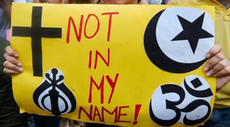 #NotInMyName, Ahmedabad #NotInMyName protest, Gujarat Jan Andolan, crime against minorities, Jan Sangharsh Manch, indian express news