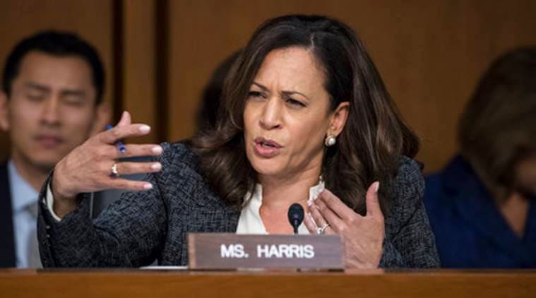 Kamala Harris apologises for laughing after Indian man calls Trump’s ...